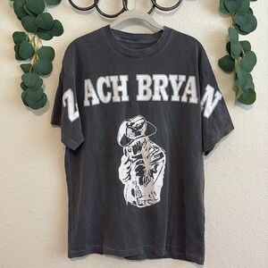 Zach Bryan Rare Concert Merch Buckeye Gray T-Shirt✨✨